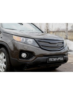 Решетка радиатора c сеткой металлик  Sorento R 2010-2013...