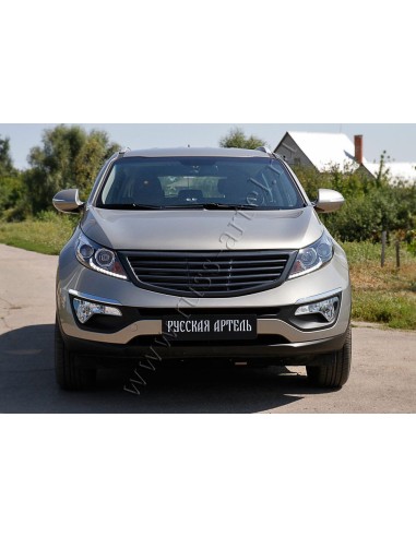 Решетка радиатора без сетки (4 поперечины)...