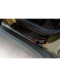 Накладки на внутренние пороги дверей (4 шт) Sportage IV... 2