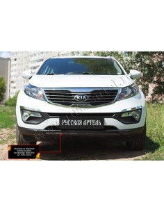 Тюнинг обвес переднего бампера Вариант 2 Sportage III...