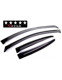 Ветровики V-STAR накладные на Nissan Maxima(A33)2000-2003г.