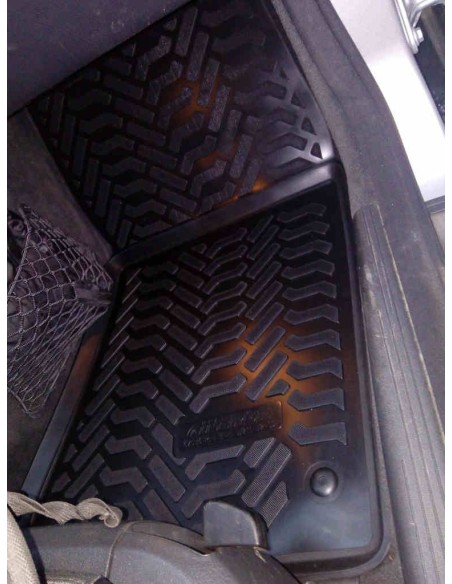 Коврики в салон Aileron на Mercedes-Benz E-class (W211) (2002 -09) (3D с подпятником)