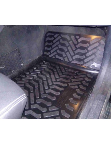 Коврики в салон Aileron на Mercedes-Benz E-class (W212) (2009-16) SD (3D с подпятником)