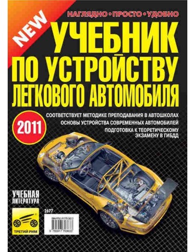 УЧЕБНИК ПО УСТРОЙСТВУ ЛЕГКОВОГО АВТОМОБИЛЯ 2011 (формат А5).Третий рим