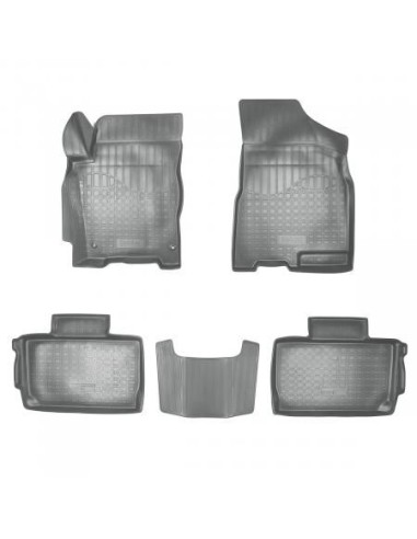 Коврики салонные для Chery Tiggo II 3D  (2017)