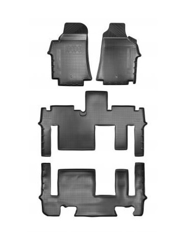 Коврики в салон Norplast для Hyundai H1 (2007) (4 шт., 3 ряда)