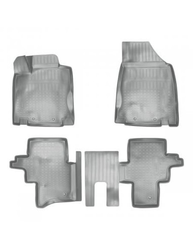 Коврики в салон Norplast для Nissan Pathfinder (R52) 3D (2014) (5 мест)