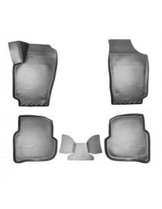 Коврики в салон Norplast для Volkswagen Polo (SD) 3D (2010)