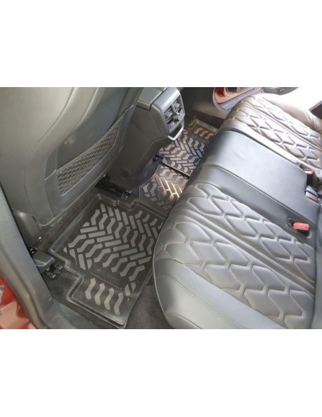 Коврики в салон Aileron на Peugeot 3008 (2016-)  (3D с подпятником)/Opel Grandland X (2017)