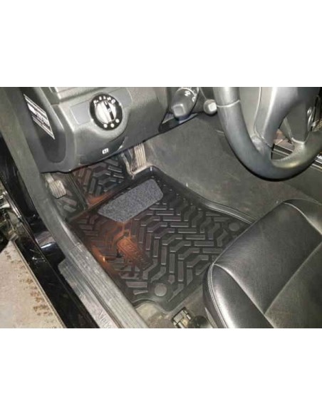 Коврики в салон Aileron на Mercedes-Benz C-class (W204) (2007-14) (3D с подпятником)