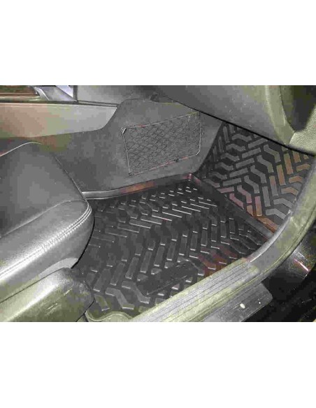 Коврики в салон Aileron на Mercedes-Benz C-class (W204) (2007-14) (3D с подпятником)