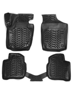 Коврики в салон Aileron на VW Polo LB (2020-)  (3D с...