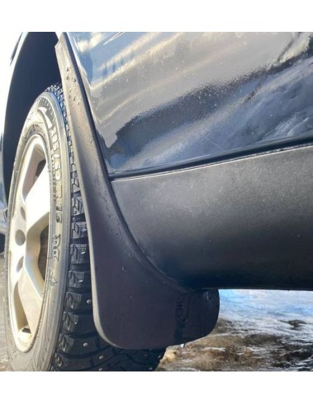 Брызговики Ауди А4 B5 / Audi A4 B5 рестайлинг(1999-2001г)(комплект 4шт,передние+задние)(MG)