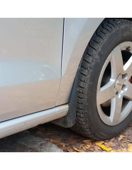 Брызговики Фольксваген Поло Седан / VW Polo Sedan (комплект 4шт,передние+задние)(MG)