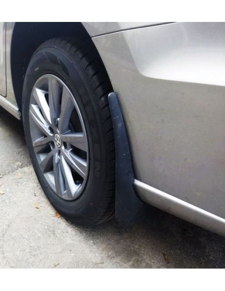 Брызговики Фольксваген Поло Седан / VW Polo Sedan (комплект 4шт,передние+задние)(MG)
