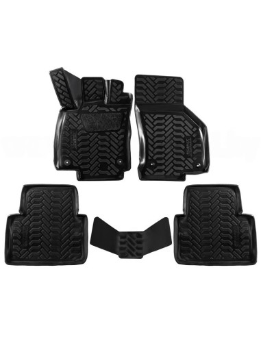 Коврики в салон Aileron на VW Passat (B8)...