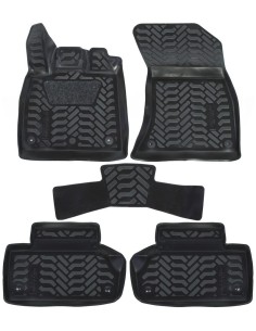 Коврики в салон Aileron на Audi Q5 (2017- ) (3D с...