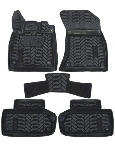 Коврики в салон Aileron на Audi Q5 (2017- ) (3D...