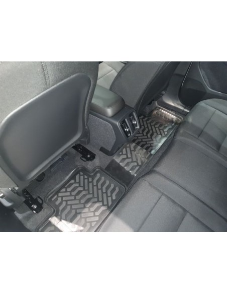 Коврики в салон Aileron на Volvo XC40 (2017-)  (3D с подпятником)