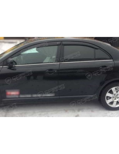Ветровики Cobra накладные на Toyota Avensis Sd...