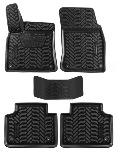 Коврики в салон Aileron на VW Touareg III...