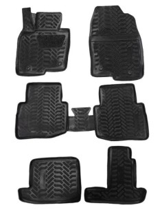 Коврики в салон Aileron на Mazda CX-9 (2G) (2016-) , 3...