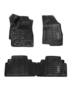 Коврики в салон Aileron на Toyota Highlander I (XU20)...