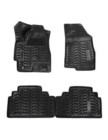 Коврики в салон Aileron на Toyota Highlander I...