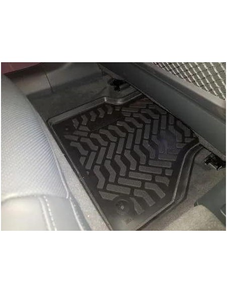 Коврики в салон Aileron на Audi A7 (4G/C7) (2010-)(3D с подпятником)(Крепеж4)