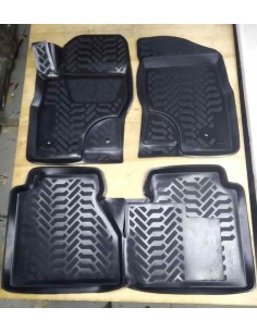 Коврики в салон Aileron на Nissan Navara III Double Cab...