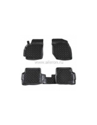 Коврики в салон Aileron на Nissan Almera...