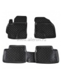 Коврики в салон Aileron на Toyota Corolla...