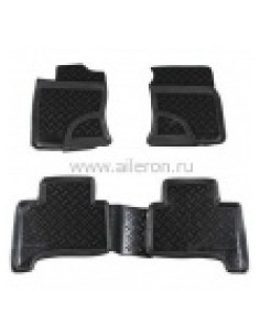 Коврики в салон Aileron на Toyota LC 120 Prado (ПР)...