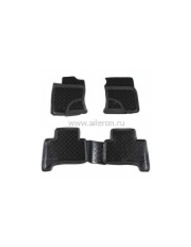 Коврики в салон Aileron на Toyota LC 120 Prado...