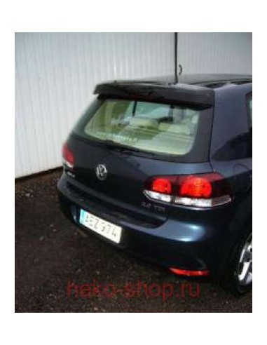 Спойлер на заднюю дверь VW GOLF VI (2009-2012) хэтчбек "VIP-TUNING" (оргстекло)