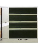 Молдинг автомобильный SAL/116  (77х5 мм.)(цена за 1 метр)