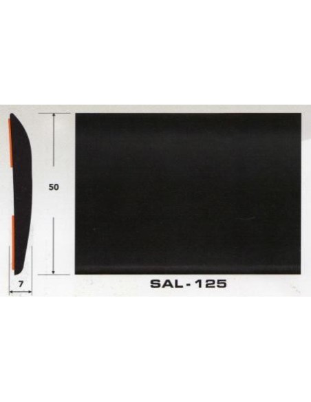 Молдинг автомобильный SAL/125 (50х7 мм.)(цена за 1 метр)