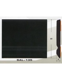 Молдинг автомобильный SAL/135 (60х6 мм.)(цена за 1 метр)