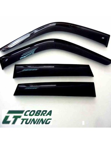 Ветровики Cobra накладные на Mazda 323 (BF) Sd...