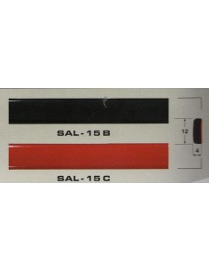 Молдинг автомобильный SAL/15 (12х4 мм.)(цена за 1 метр)