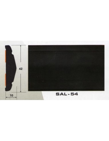 Молдинг автомобильный SAL/54  (42х10 мм.)(цена...