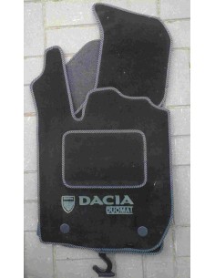 Коврики в салон ворсовые Duomat (Польша) для Renault Dacia Logan II (13-)