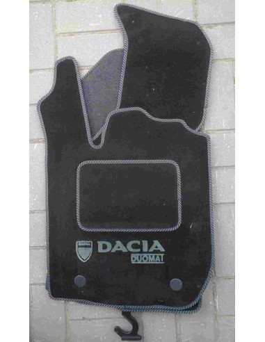 Коврики в салон ворсовые Duomat (Польша) для Renault Dacia Logan II (13-)