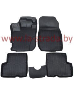 Коврики в салон резиновые SRTK для Renault Duster  (2015-)