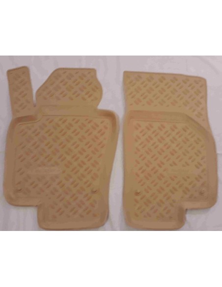 Коврики в салон Aileron на VW Passat (B6) (2005-2010)  бежевые