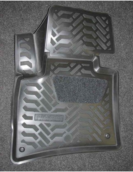 Коврики в салон Aileron на VW Touareg II (2014-) (3D с подпятником)