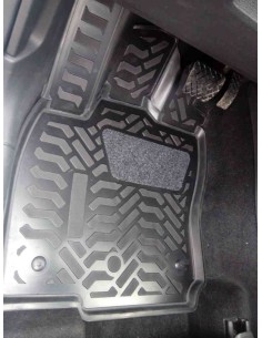 Коврики в салон Aileron на VW Tiguan II (2016 -) (3D с...