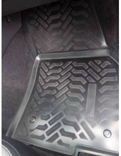 Коврики в салон Aileron на VW Tiguan II (2016 -) (3D с... 2