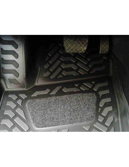 Коврики в салон Aileron на VW Polo SD (2010-) (3D с подпятником)