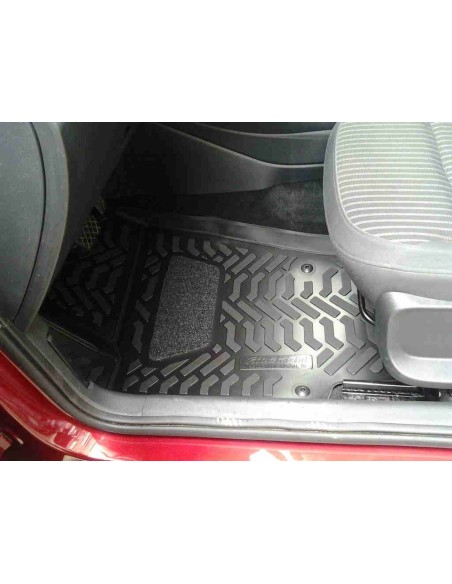 Коврики в салон Aileron на VW Polo SD (2010-) (3D с подпятником)